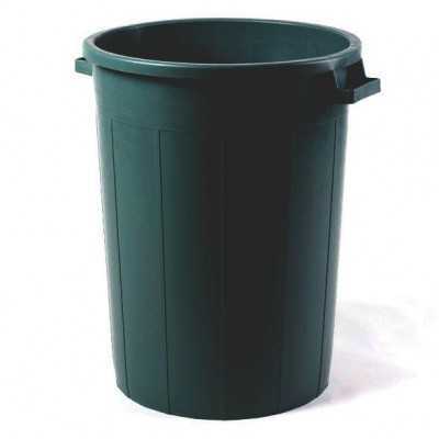 BLACK BIN WITHOUT LID LT.120