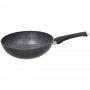 TOGNANA PADELLA WOK IN ALLUMINIO CON MANICO SPHERA CM. 28 