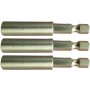 VIGOR PORTAINSERTI MAGNETICI INOX-CRV SET. 3 PZ MM. 60