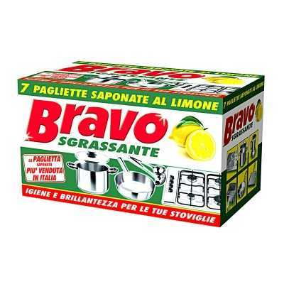 BRAVO PAGLIETTA SAPONATA LIMONE pz. 7