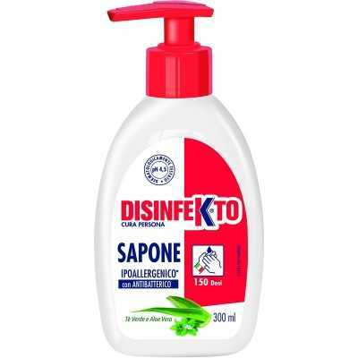 DISINFEKTO SAPONE LIQUIDO IPOALLERGENICO CON ANTIBATTERICO 150