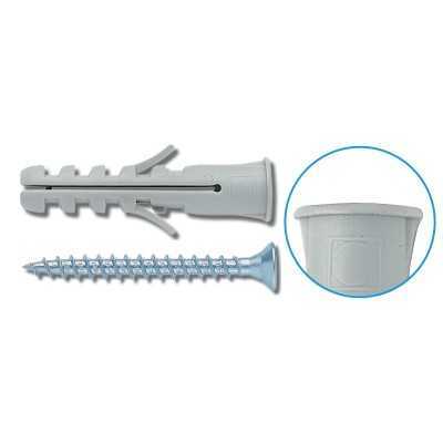 ELEMATIC TASSELLI CON BORDO CON VITE MM.8 PZ. 10 