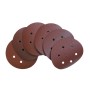 DISCO ABRASIVO VELCRATO 6 FORI MM. 150 GR.120 
