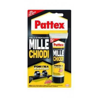PATTEX ADESIVO MILLECHIODI COLLA FORTE E RAPIDO PRESA BIANCO