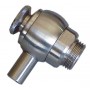 RUBINETTO INOX PER CONTENITORE 1 A VITE SALVAGOCCIA 