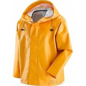 PVC FISHERMAN JACKET WITH COTTON AND POLYESTER SUPPORT SIZE MA