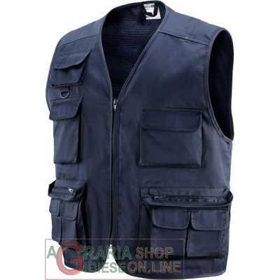 VEST BLUE TOBRUK POLYESTER AND COTTON SIZE M - XXL