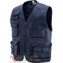 VEST BLUE TOBRUK POLYESTER AND COTTON SIZE M - XXL