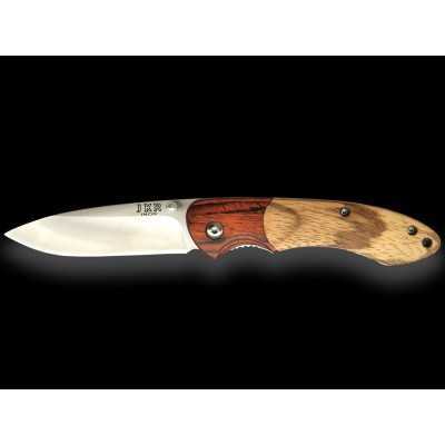 JOKER COLTELLO CHIDIBILE MANICO IN LEGNO MOD. JKR-505 