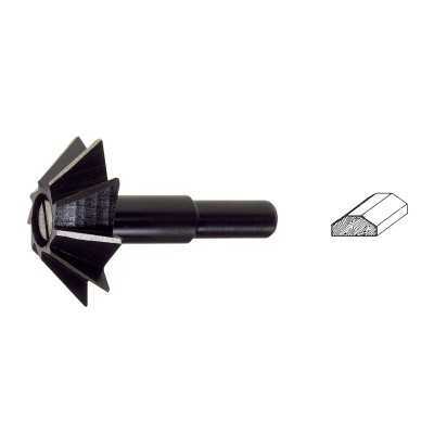 POGGI ART.365.00 FRESA SAGOMATA CONICA 45 GRADI MM. 35 GAMBO