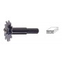 POGGI ART.369.00 FRESA SAGOMATA PER INTAGLI MM. 30x2,5 GAMBO