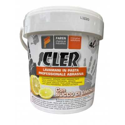 FAREN CLER PASTA LAVAMANI PROFESSIONALE CON ABRASIVO KG. 4