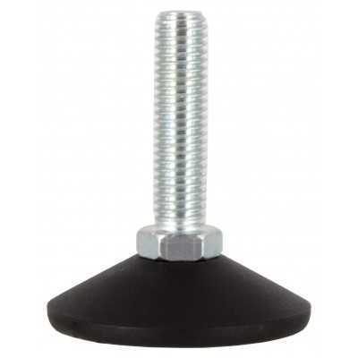 PIEDINO REGOLABILE ZINCATO MA10 X DIAMETRO MM. 50 