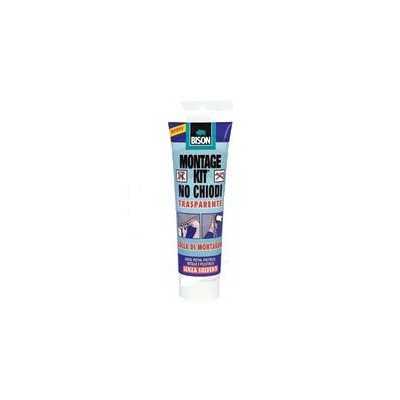 BISON TUBE MONTAGE KIT NO NAILS TRANSPARENT GR. 150