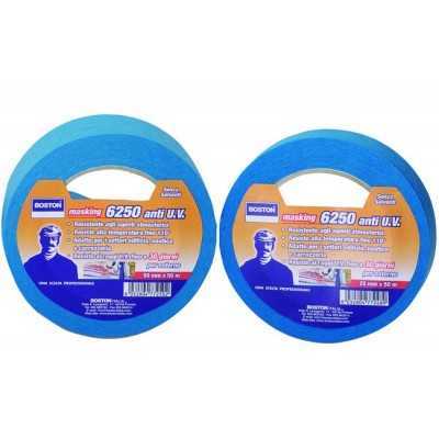 BOSTON NASTRO MASCHERA BLU PER ESTERNI MM. 25 MT. 50 