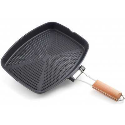 INDUCTION NON-STICK ALUMINUM GRILL CM. 35x29