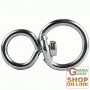 BL GALVANIZED DOUBLE REVOLVING RINGS GR. 1/2 (PZ.2)