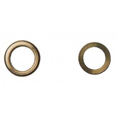RONDELLE IN OTTONE MM. 12 PZ. 10