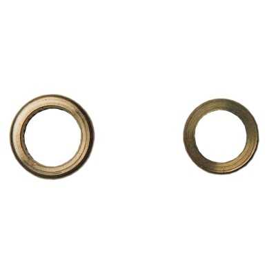 RONDELLE IN OTTONE MM.10 PZ. 10