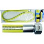 TUBO PER GAS INOX UNIROLL 1/2 POLL M/F-F/F EN15266 CM. 100 