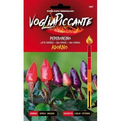 VOGLIA PICCANTE SEMI DI PEPERONCINO PICCANTE ADORNO