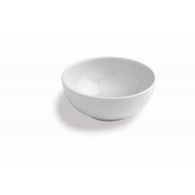 TOGNANA INSALATIERA DI PORCELLANA CM. 21 ESSENTIA BIANCO 