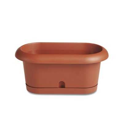 STEFANPLAST FIORIERA PIERA TERRACOTTA CM. 50 