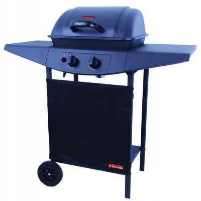 BARBECUES A GAS SANDRI ARGENTINA 2 FUOCHI ACCIAIO 5 KW. 