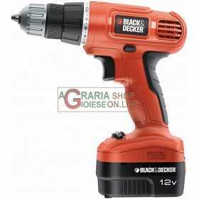 BLACK AND DECKER EPC12CAT22A 12V BATTERY DRILL DRIVER