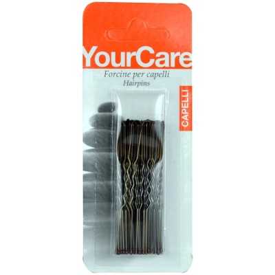 KOMET FORCINE PER CAPELLI CASTANO 2 5 40 PZ 