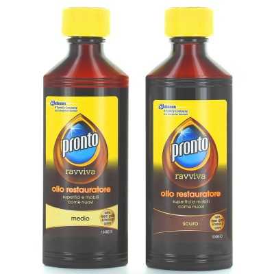 PRONTO OLIO RESTAURATORE 100 ML. 8 SCURO 4 CHIARI 