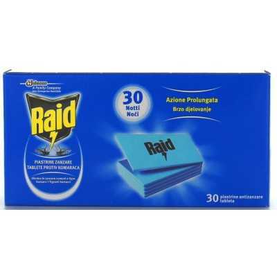 RAID INSETTICIDA NOTTE PIASTRINE 30 PZ 