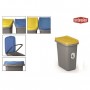 Home Eco System Bidone nettezza urbana Giallo/Grigio lt. 7