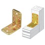 PIASTRA ANGOLARE ACCIAIO TROP. ART. 773 MM. 65x90x90 