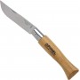 COLTELLO OPINEL LAMA IN ACCIAIO INOX MANICO IN FAGGIO N. 5 