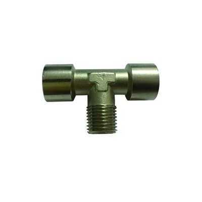 HU-FIRMA RACCORDO ARIA COMPRESSA A T 1/4 FMF PZ. 2