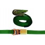 VIGOR CINGHIE SEMPLICI VERDE CON CRICCHETTO MT. 5 MM.25 