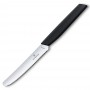 Victorinox Coltello da tavola Nero Swiss Modern Lama