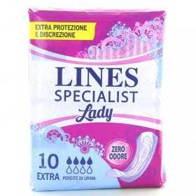 LINES SPECIALIST EXTRA ASSORBENTI ANTI-ODORE 10 PEZZI (EX LINES