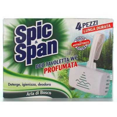 SPIC&SPAN DEO TAVOLETTA WC 4 PZ. ARIA DI BOSCO