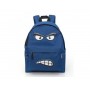 ZAINO SCUONA ANGRY BLUE GOLD CM. 43 