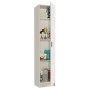 KIT ARMADIO CON 1 ANTA E 4 RIPIANI MULTIUSO CM. 37x37x180h.