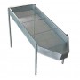 DEFOGLIATORE MANUALE PER OLIVE ZINCATO CON PIEDI CM.143x57 