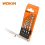 WOKIN SET 5 PUNTE TRAPANO WIDIA ASTUCCIO 751505 MM 4,0 - 10,0