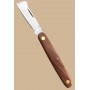 COLTELLO INNESTO MANICO IN LEGNO LAMA IN ACCIAIO INOX CON PUNTA