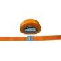 VIGOR CINGHIE SEMPLICI ARANCIO CON MORSETTO MM. 25 MT. 1,5 
