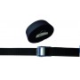 VIGOR CINGHIE SEMPLICI NERO CON MORSETTO MM. 25 MT. 5 
