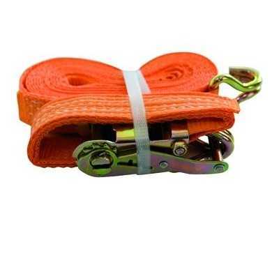 FASCIA CON CRICCHETTO PROFESSIONALE PORTATA 2 TON CINGHIA VIGOR