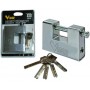 BLINKY PADLOCK FOR ARMORED SHUTTERS CYLINDER EURO MM. 90
