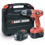BLACK DECKER DRILL W / 2 BATTERIES 14V. MOD.EPC14CABK